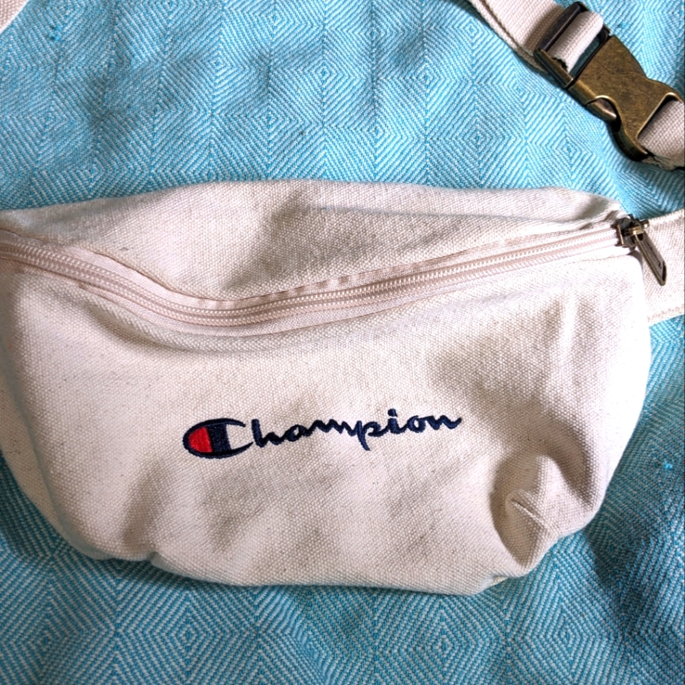 Champion Cream Waist Bag/ Fanny Pack /Belt Bag